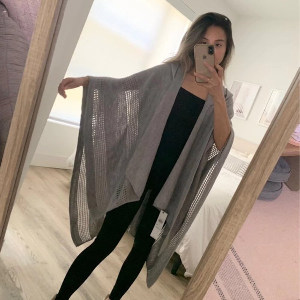 Calvin Klein Open Cape Cardigan NEW w/Tags